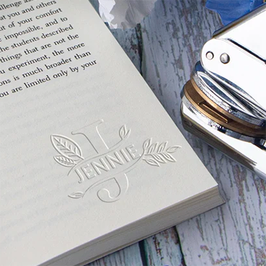 Personal Book Embosser ❤️Custom images supported, just contact us!
