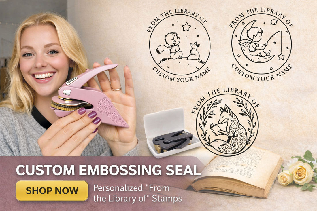 Custom Moments™-Book Stamp Embosser