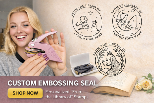 Custom Moments™-Book Stamp Embosser