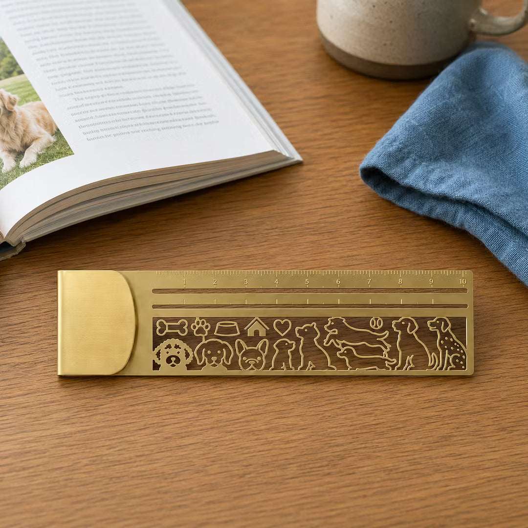3-in-1 Metal Bookmark Ruler Custom Moments™