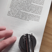 Custom Book Embosser – Personalized Book Stamp | White Custom Moments™