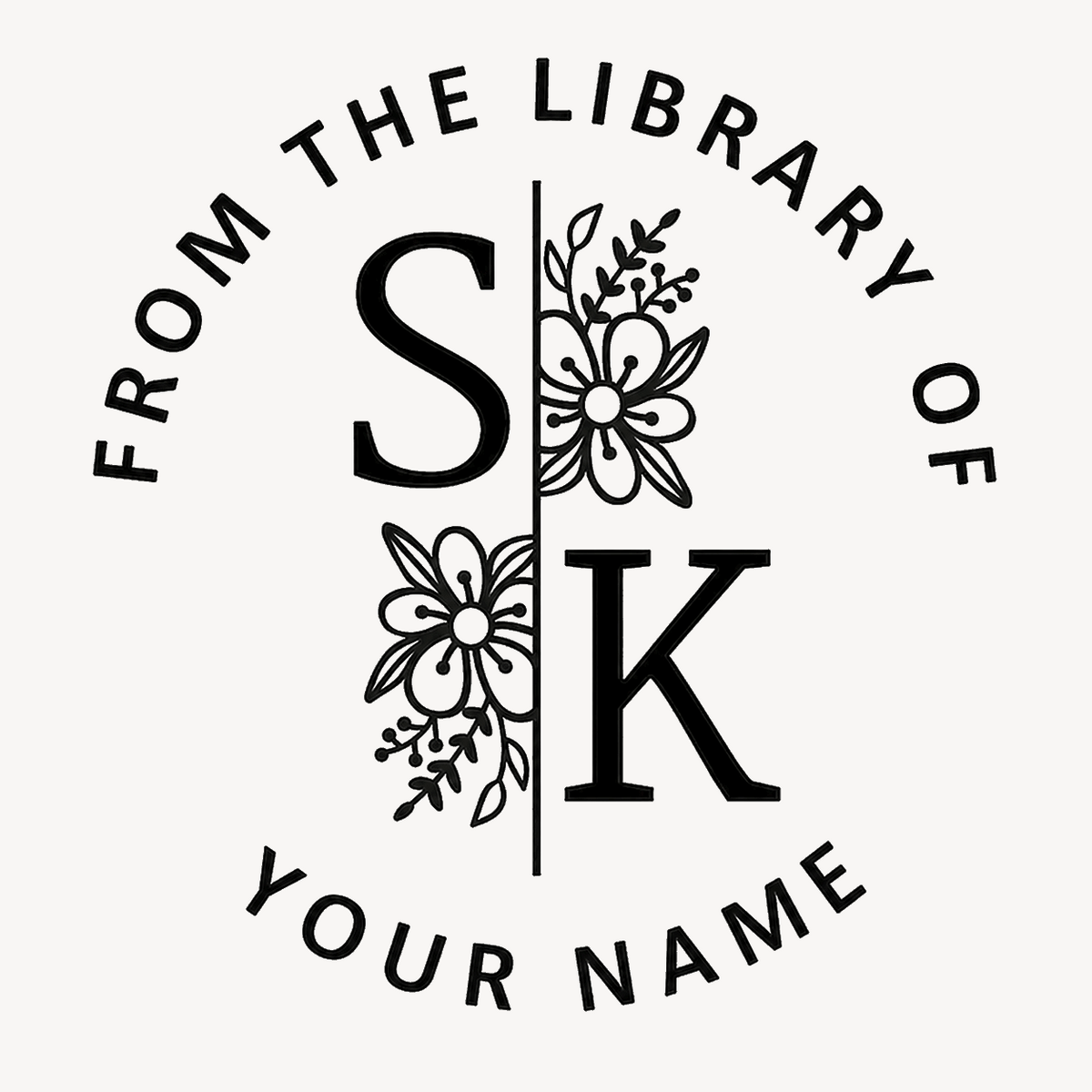 SK| Initials Embosser Custom Moments™