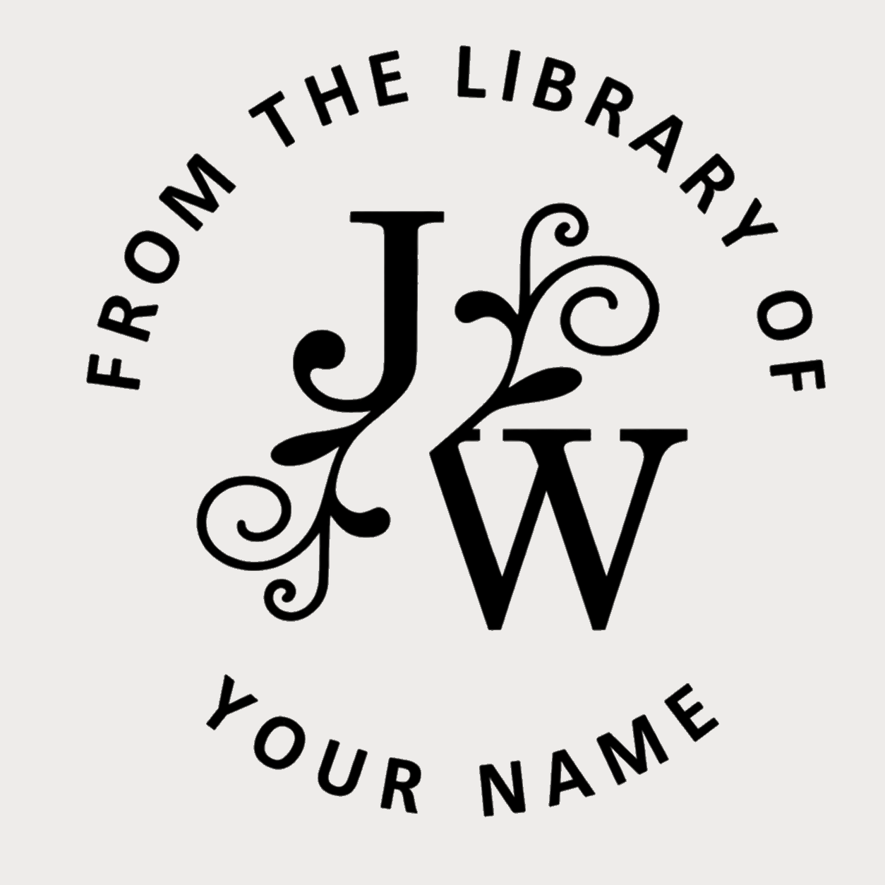 JW Initials Embosser Custom Moments™