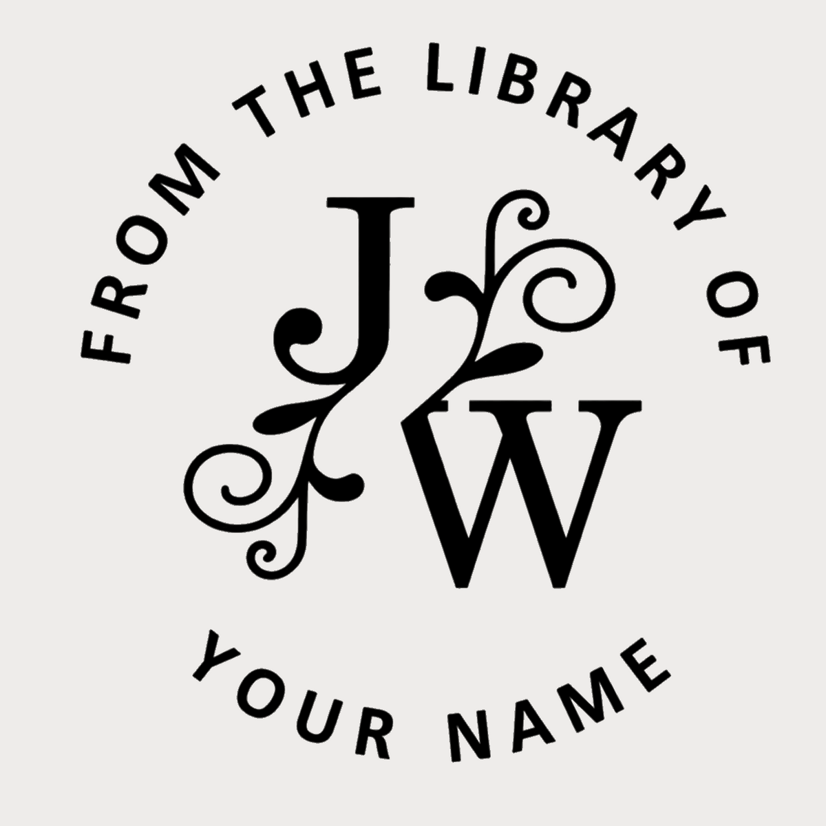 JW Initials Embosser Custom Moments™