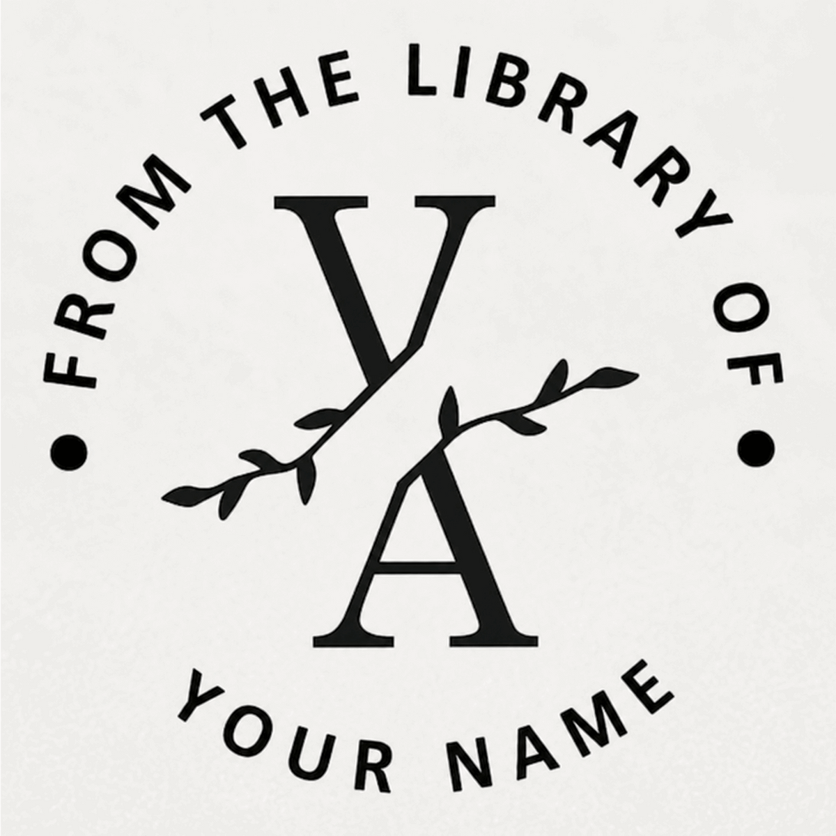 VA Initials Embosser Custom Moments™