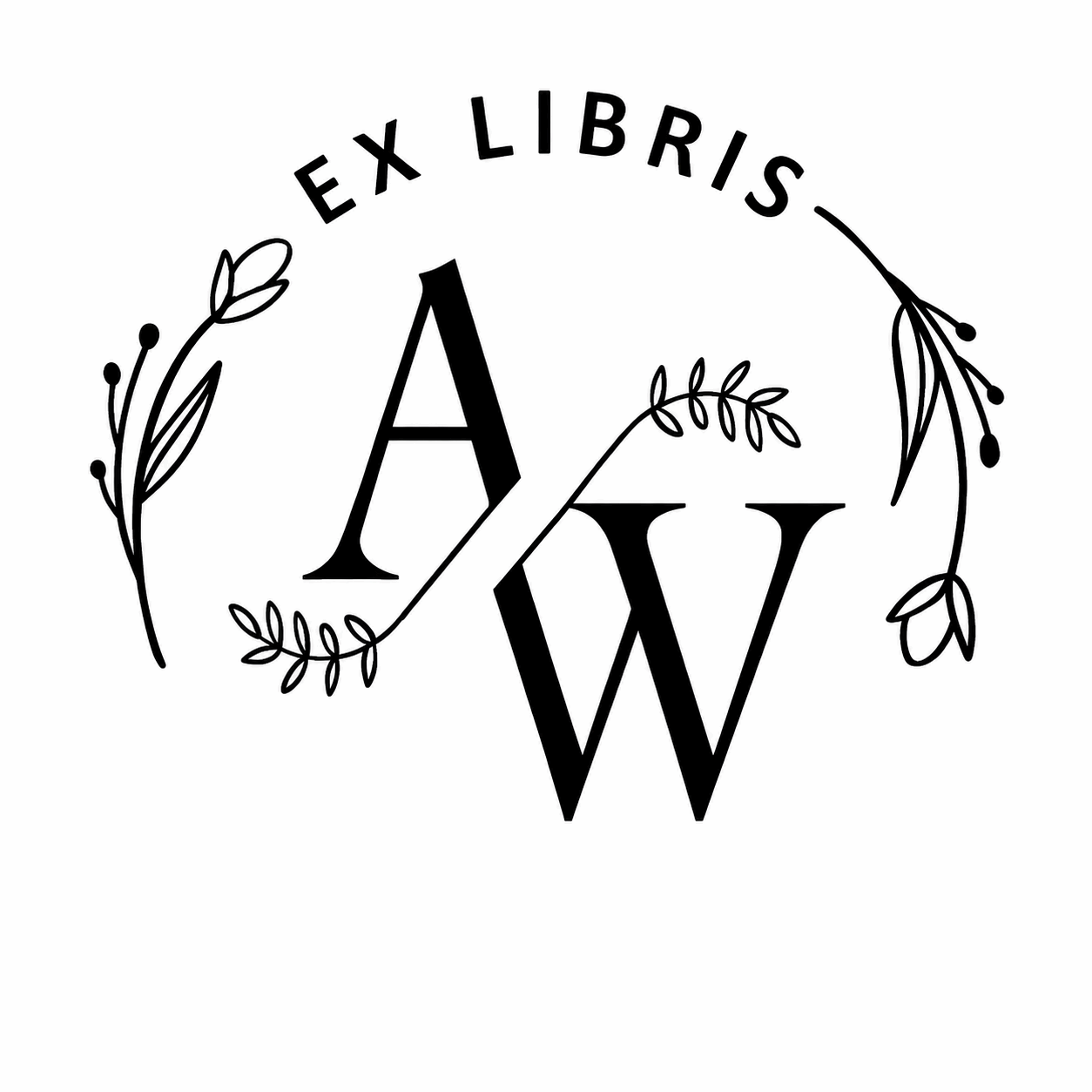 A|W Initials Embosser Custom Moments™