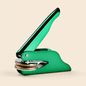 Custom Book Embosser – Personalized Book Stamp | Glossy Green Custom Moments™