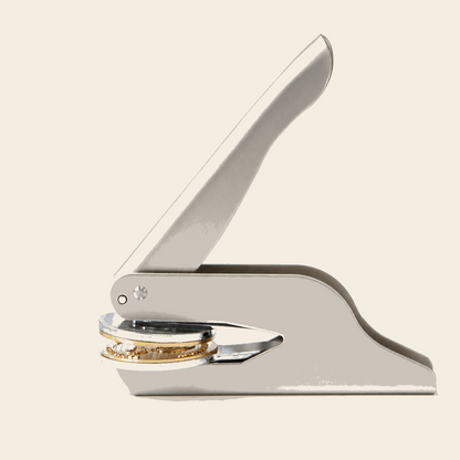 Custom Book Embosser – Premium Personalized Book Stamp | Silver Custom Moments™