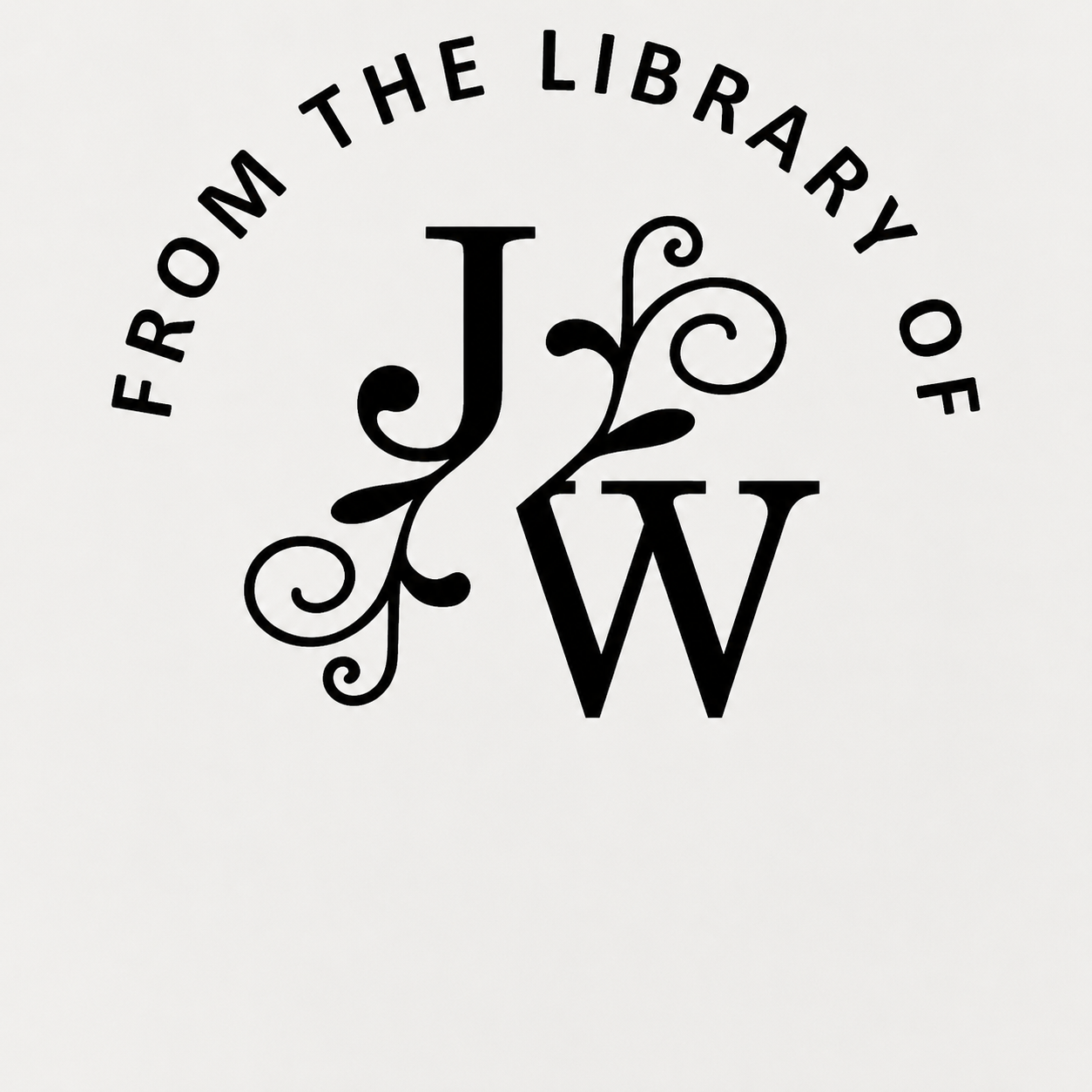 JW Initials Embosser