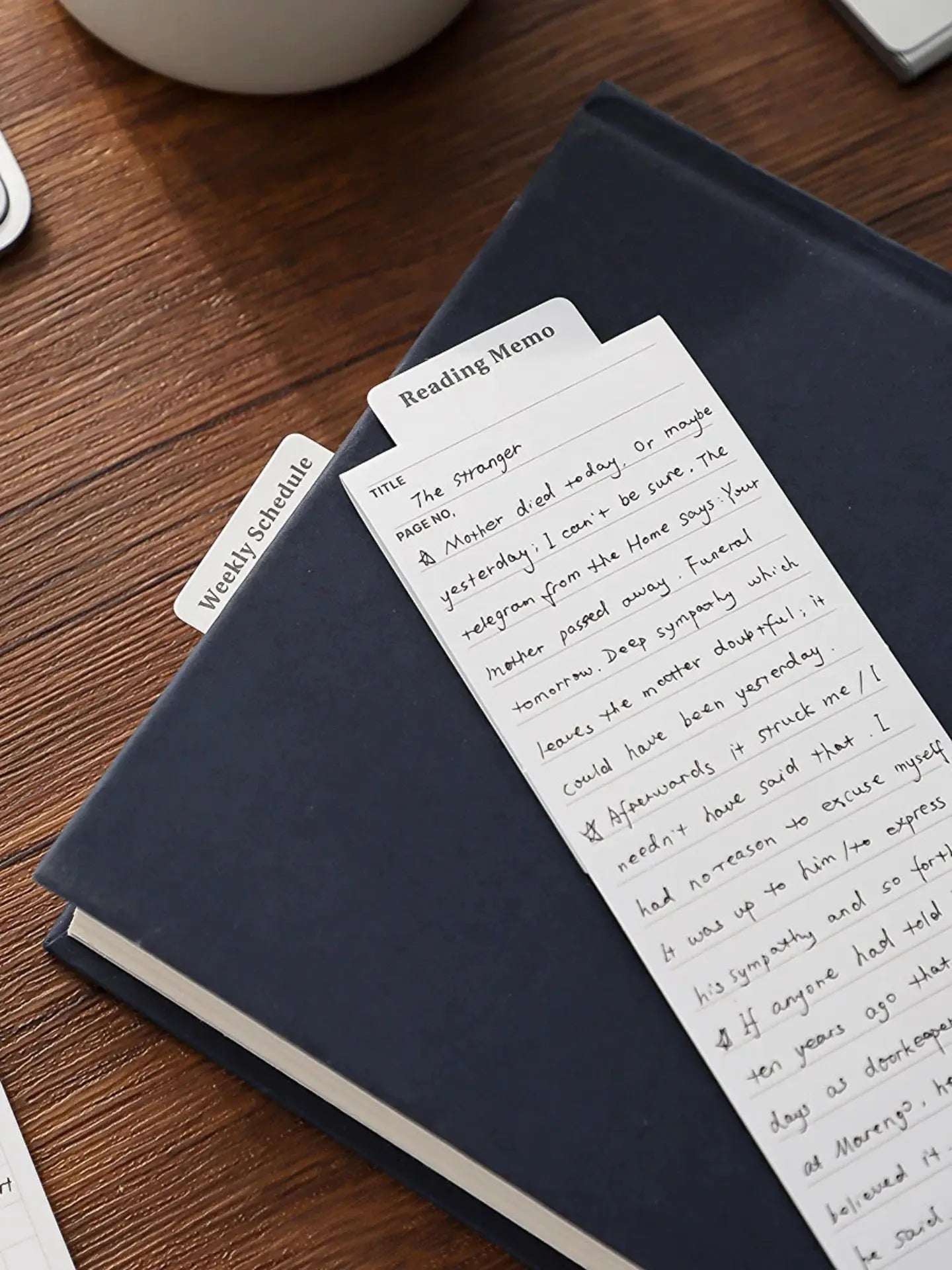 📖 Reading Memo | 2 packs of 48 sheets Custom Moments™