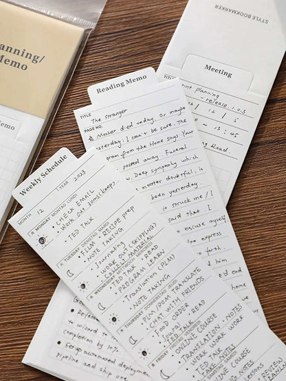 📖 Reading Memo | 2 packs of 48 sheets Custom Moments™