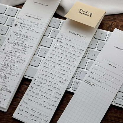 📖 Reading Memo | 2 packs of 48 sheets Custom Moments™