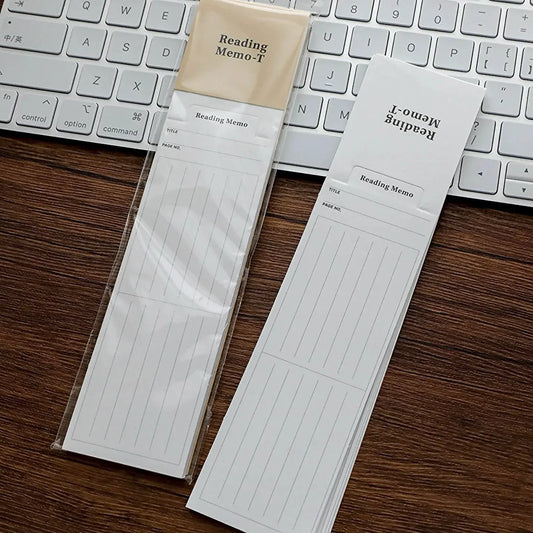 📖 Reading Memo | 2 packs of 48 sheets Custom Moments™
