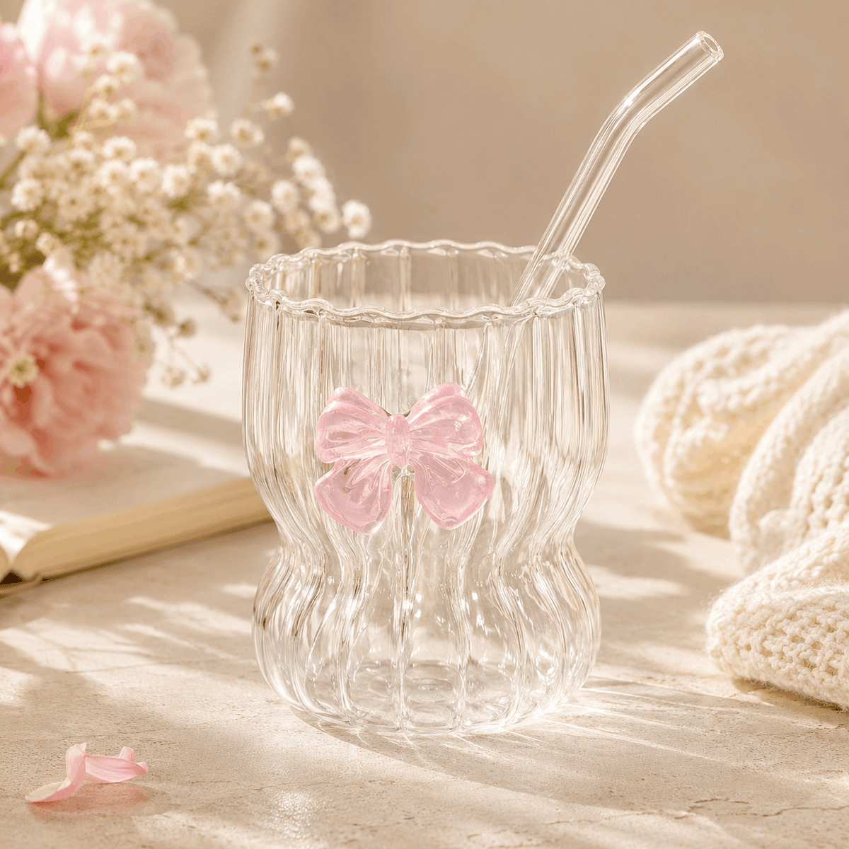 Butterfly Glass Cup Custom Moments™